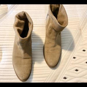 Steven Suede Fringe Boots, 10 Very Good Condition